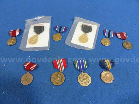 Lot of 10 - Vintage U.S. Military Medals | Includes WWII & Later Service Awards (#2)