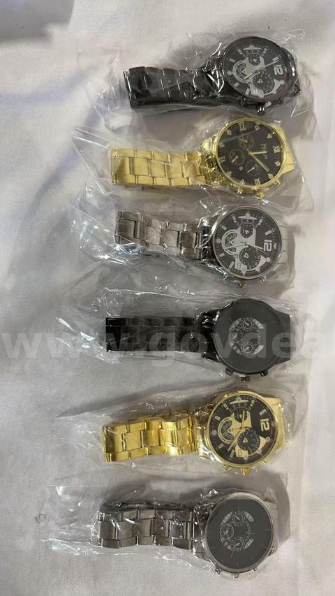 SHIPPING AVAILABLE 6pcs Assorted Men Stainless Steel Quartz Watch Lot Roman Diamond Sports Chronograph Business(W1-015)