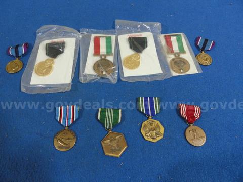 Lot of 10 - Vintage U.S. Military Medals | Includes WWII & Later Service Awards (#3)