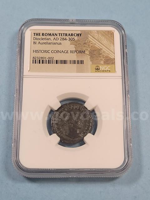AD 284-305 The Roman Tetrarchy Coin