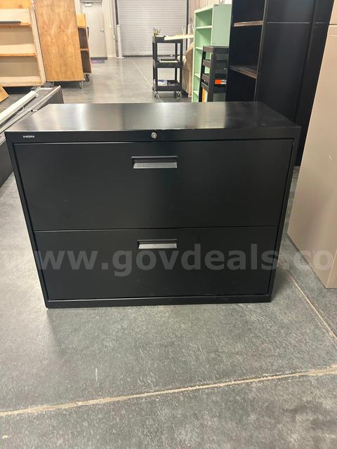 Black Medical Filing Cabinet