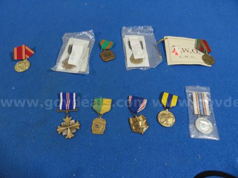 Lot of 10 - Vintage U.S. Military Medals | Includes WWII & Later Service Awards (#4)