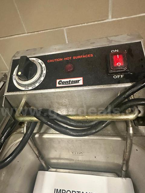 Centaur commercial countertop electric deep fryer