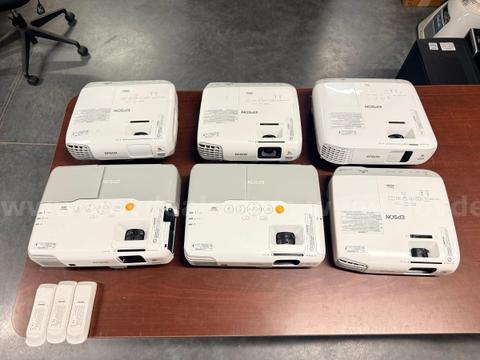 Lot of Epson Projectors