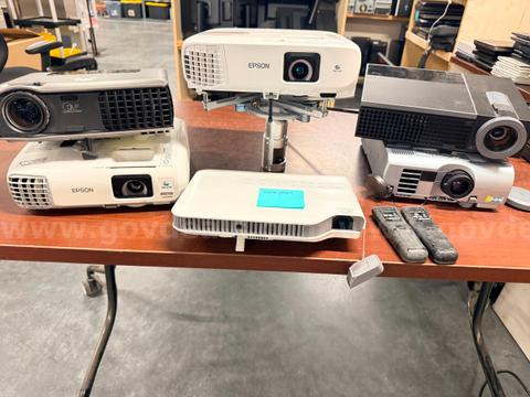 Lot of Miscellaneous Projectors