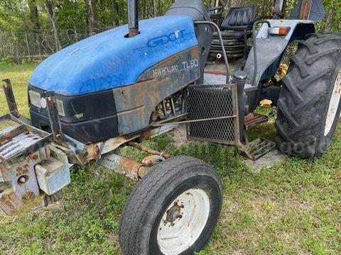 2000 NEW HOLLAND UTILITY TRACTOR TL90 (221422 AJ:DOT)