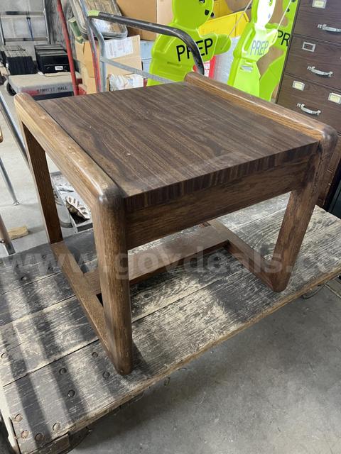 Dark End Table