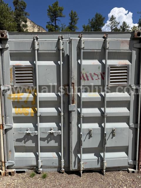 Shipping Container 40ft x 8.5ft x 8ft, With Contents, Qty 1.