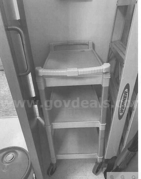 Lot of 3 Utility Push Carts