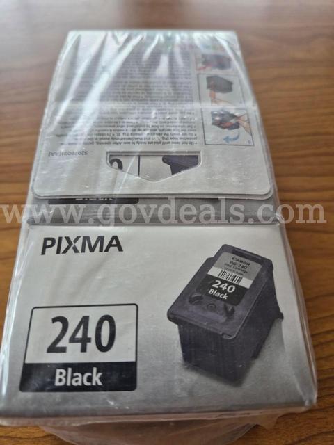 THREE PACK OF  CANON 240 BLACK INK CARTRIDGE