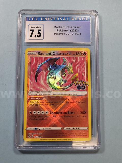 2022 Radiant Charizard Pokemon