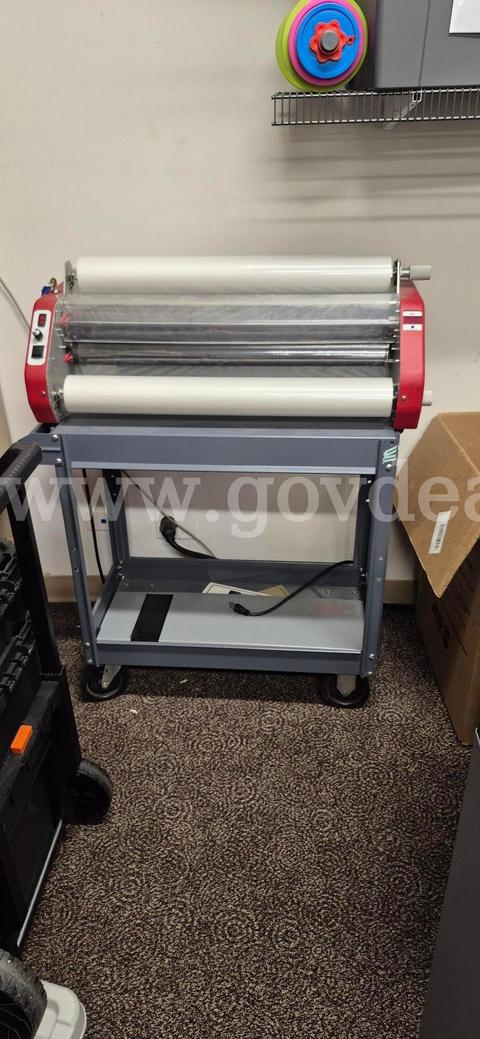 Laminex MiniKote 27" Roll Laminator w/ Stand – Commercial School Office Laminating Machine