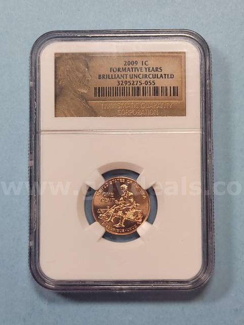 2009 Formative Years Brilliant Uncirculated Penny