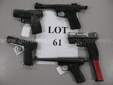 5 Handguns - Lot 61