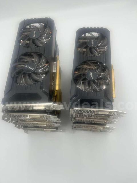 Lot of 51 Mix Graphics cards Pny, Evga, Zotac, XFX, Amd, Asus & MSI