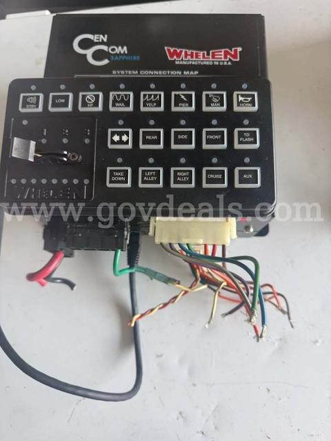 Whelen CenCom Sapphire Light & Siren Control Unit - We Will Ship