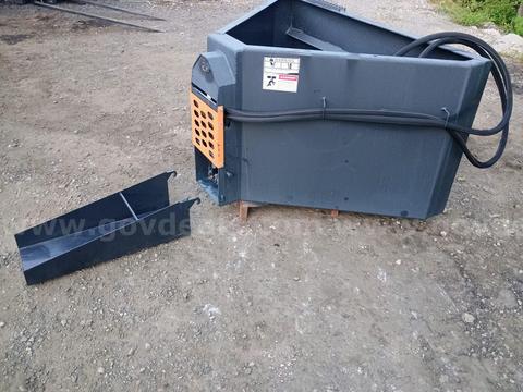 FACTORY - NEW Wolverine CCT-11-148V 148-Gal Skid Steer Hydraulic Concrete Shoote