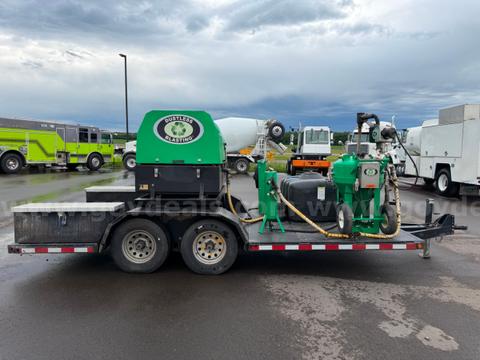 MMLJ DUSTLESS BLASTING UNIT AND TRAILER