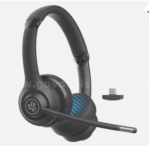 Asset ID #5417  JLab GO Work Wireless On-Ear Headset