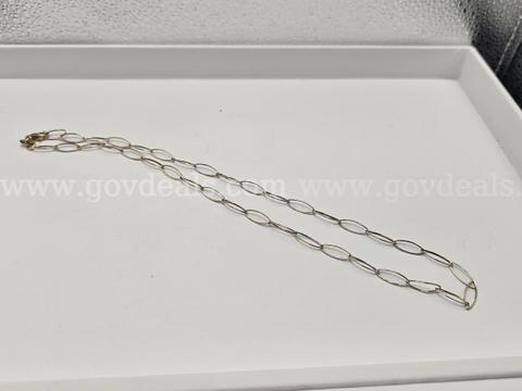 New Ladies Sterling Silver Necklace