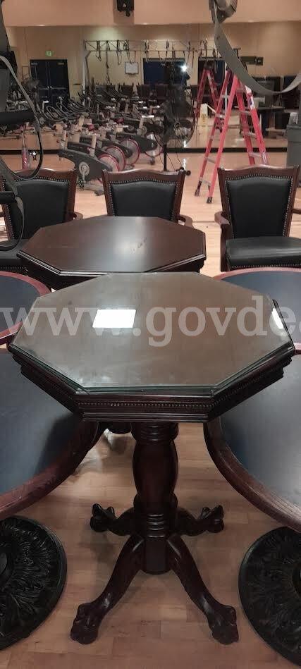 Lot of 2 - High Top Tables