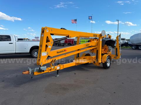 2021 HAULOTTE 5533A TOWABLE BOOM LIFT MANLIFT