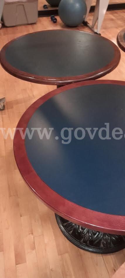 Round Dining Tables (1 Lot of 9)