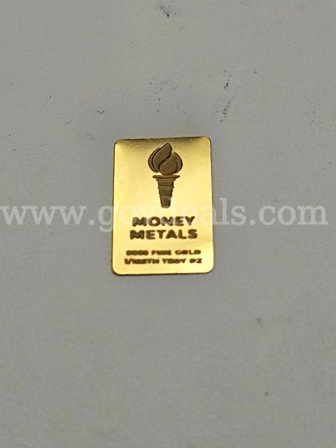1/100th Troy Oz .999 Gold Bar, Great Investment
