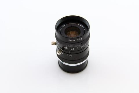 14pcs of Lens - 1/2" FA 6mm F1.4, Manual, Lock screws