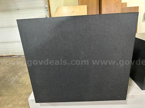 Large grey cube