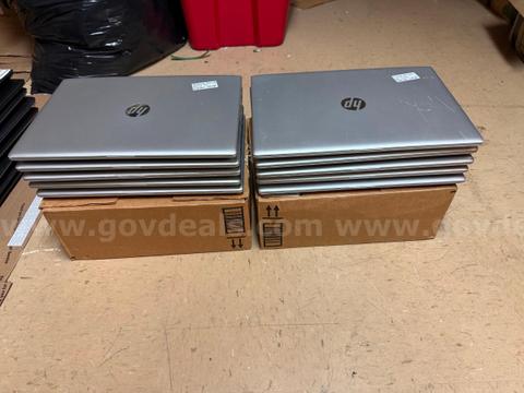 Lot of Tested 10 HP ProBook 450 G5 Laptops, Windows 11 Pro, i5 Intel Core Busine