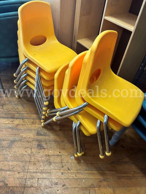 CHAIRS, CHILDREN'S, YELLOW