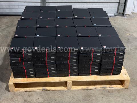 Lot of (197) Lenovo ThinkCentre M175q 8th gen Intel Core i7/AMD Pro