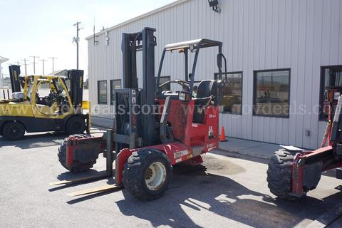 2014 Moffett M8 55.3PL Truck Mounted Forklift -Inoperable