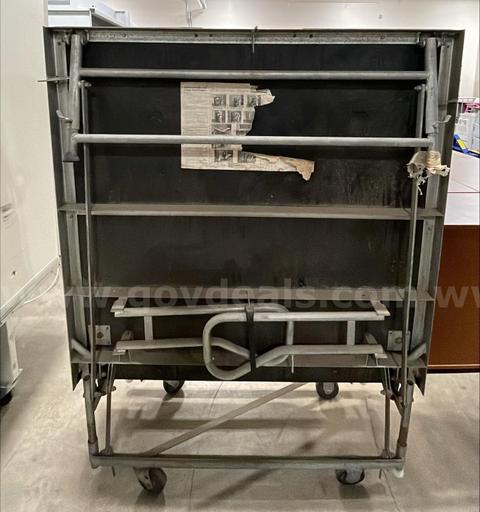 (2) Portable Folding Stage Platforms – Approx. 96"L x 48"W x 16"H