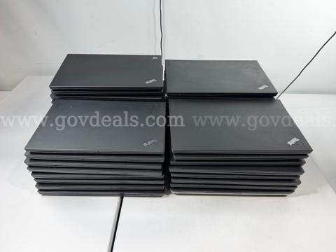 Lot of (37) Lenovo Thikpad T470, 480, and 490 i5-8350U