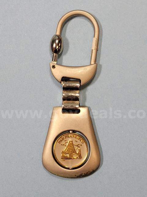 San Francisco Caribiner Key Chain Souvenir