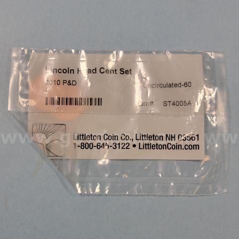 2010 Lincoln Head Cent Set