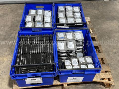 580 Enterprise Hard Drives Seagate/WD/Hitachi/Samsung Mixed Capacities Tested & Wiped