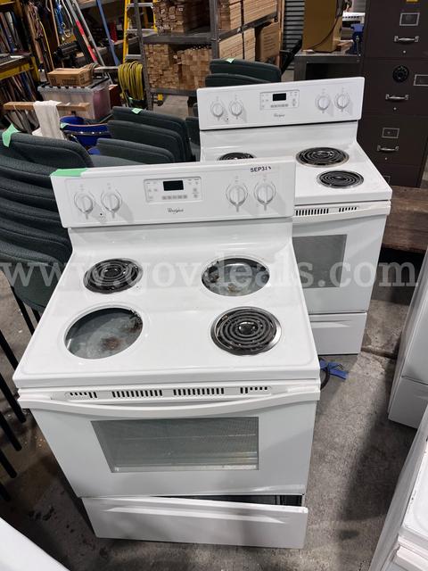 LOT (2) Whirlpool Stove/Oven