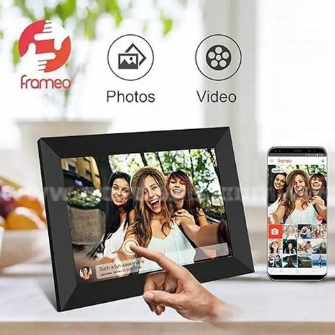 SHIPPING AVAILABLE 32GB FRAMEO 10.1 Inch Smart WiFi Digital Photo Frame 1280x800 IPS LCD Touch Screen(TB-02)