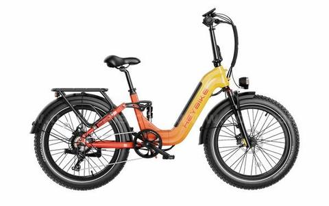 SHIPPING AVAILABLE Limited Edition Heybike Horizon 750W Foldable Fat Tire Electric Bike, 48V 14.4Ah Battery, Hyd (BK-06)