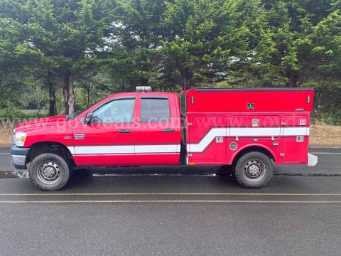 2007 Dodge Ram 2500 Quad Cab with Utility Body