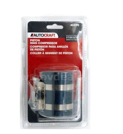 Lot of 30 Autocraft - ATC-AC3190 Car Engine Piston Ring Compressor | Piston Installer Tool with Adjustable Safety Screw