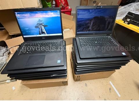 Enterprise Lot of 20 Dell Latitude & Inspiron Business Laptops – i5 Intel , Windows 11 Pro - Some Touchscreen Units