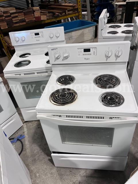 LOT (2) Whirlpool Stove/Oven