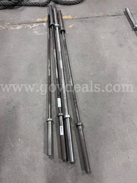 LOT (3) Assorted 45lb Barbell (1) 35lb Barbell (Heavy Bend)