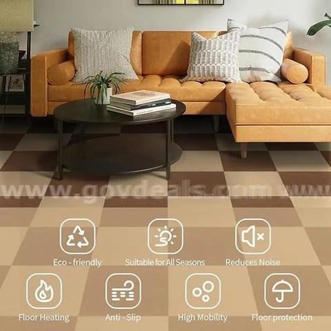 SHIPPING AVAILABLE 100Pcs Carpet Squares 12x12inch Carpet Tiles Peel and Stick Non-Slip Self (A0003–A3)