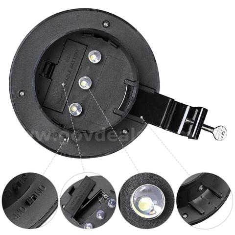 SHIPPING AVAILABLE Lot of 10 LED Solar Outdoor Wall Lights — Waterproof, Dusk-to-Dawn, Security Lighting for Gard(B4-01)