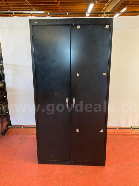 HON 2000 Series Black Storage Cabinet, Model JD97236